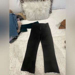 MOTHER Hustler the ankle fray in not guilty (black)